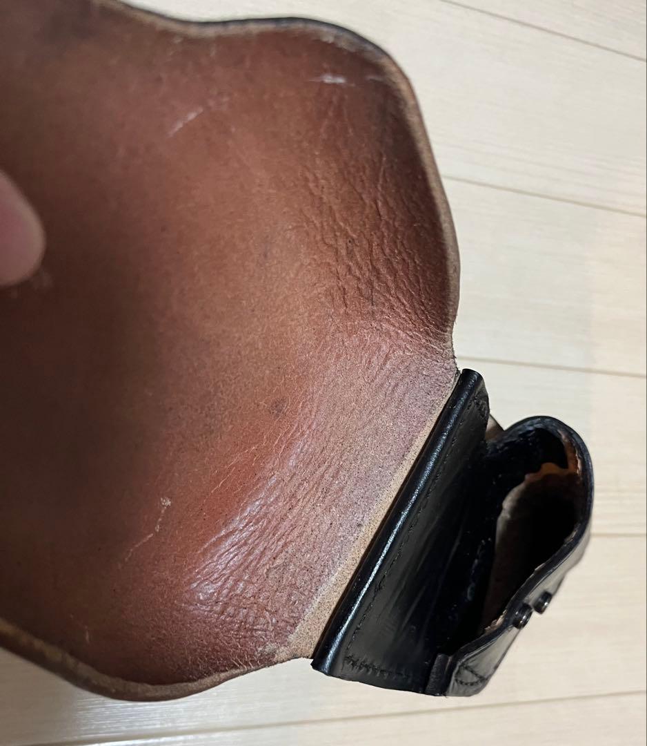 ニューナンブM60用ホルスター　複製品　革製