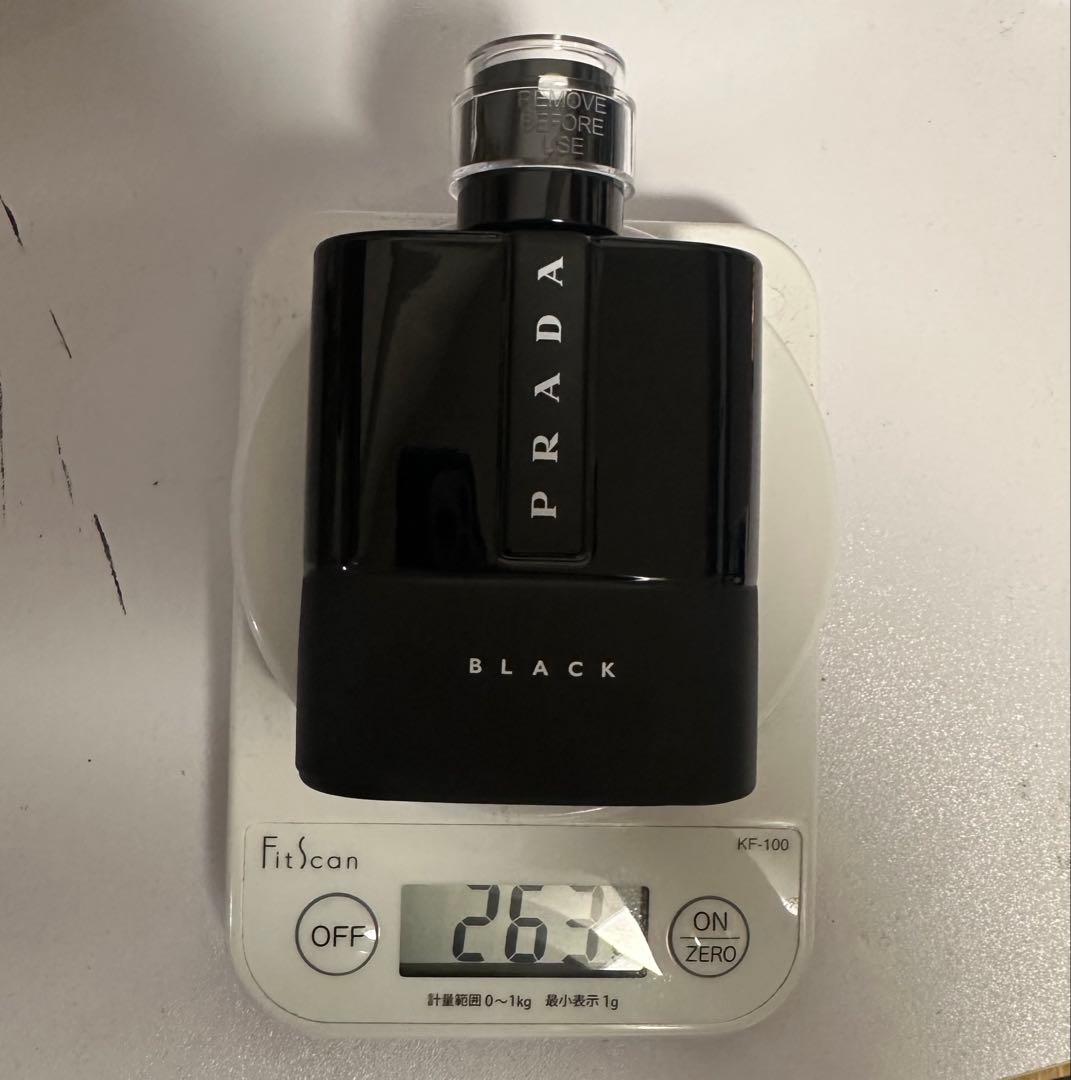 PRADA BLACK 100ml 香水(男性用)プラダ ブラック