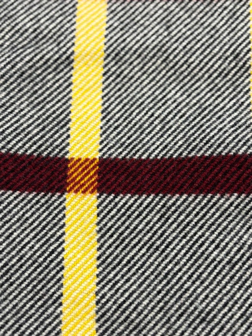 JIL SANDER チェック柄マフラー　クリーニング済！最終値下げ！