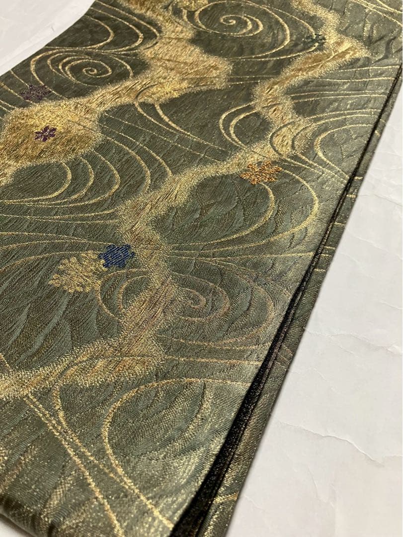 染色作家草野一騎　袋帯