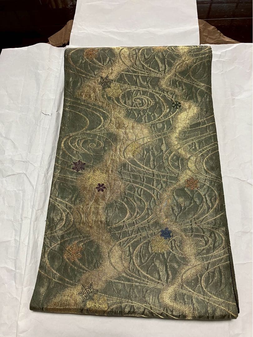 染色作家草野一騎　袋帯