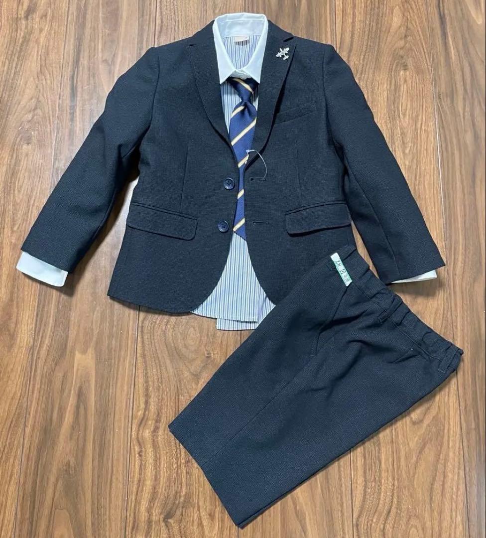 プティマイン　フォーマル　ショートパンツセット110 卒業式　入学式　七五三