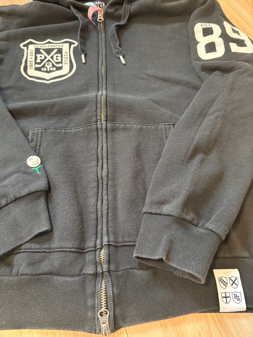 PEARLY GATES パーカー ブラック