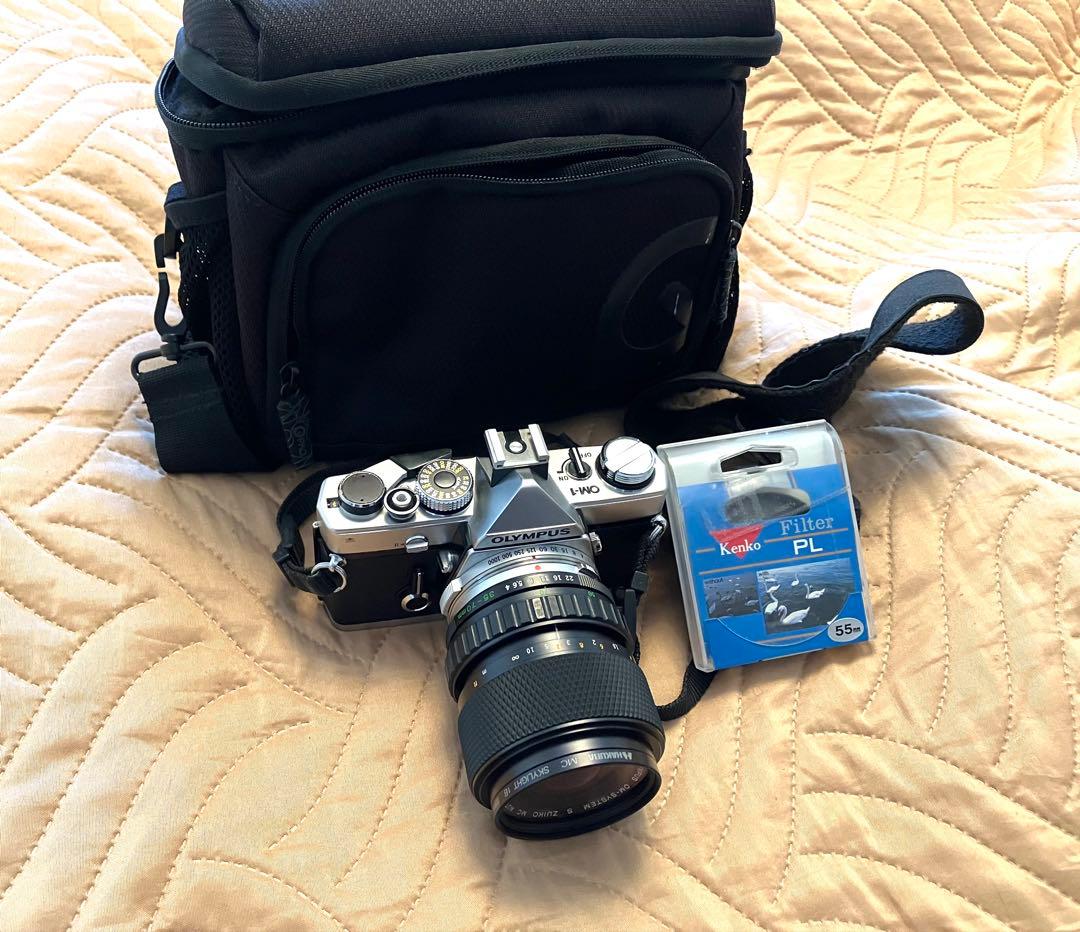 OLYMPUS OM-1+35mm-70mm +バッグ(試し撮りサンプルあり)