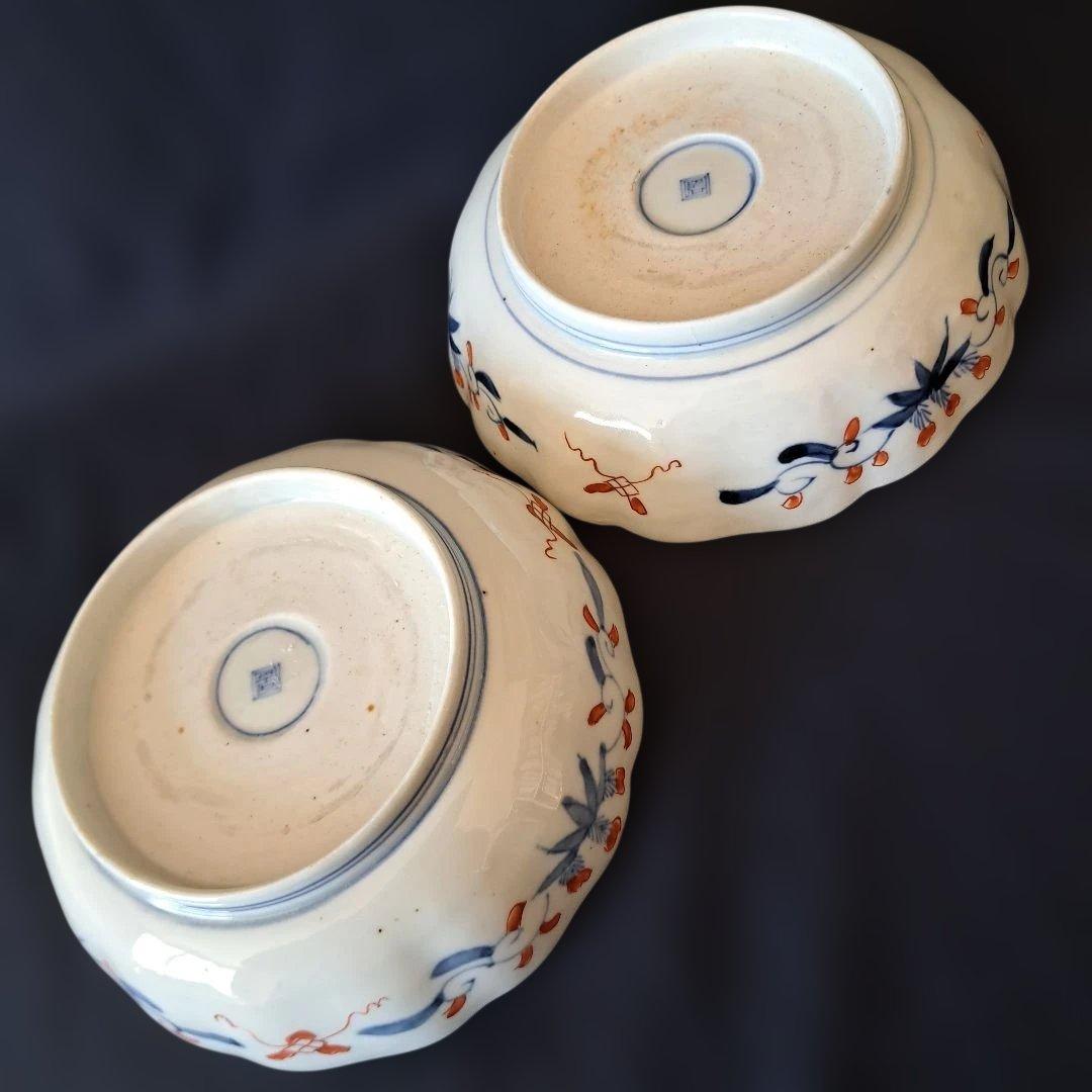 「ご成約者」です。 「金彩うさぎに 青海波」古伊万里皿　2点まとめて