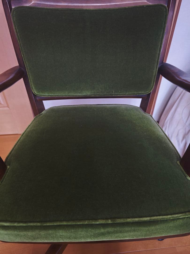 オールド カリモク コロニアルシリーズ デスクチェア ビンテージ