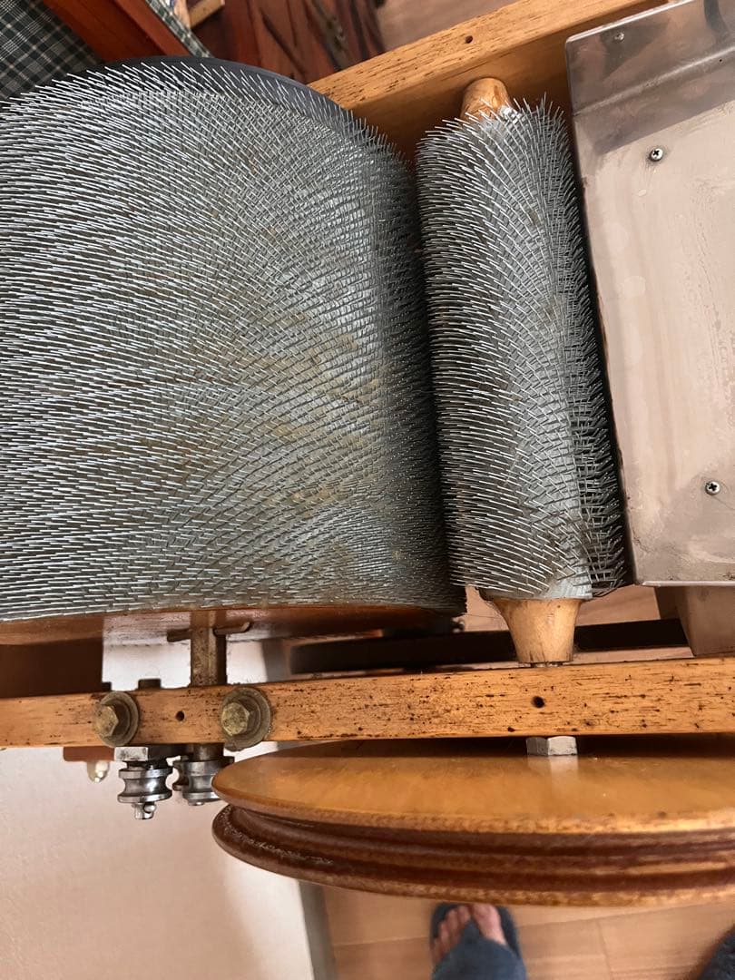 電動ドラムカーダー　（東京手織り）