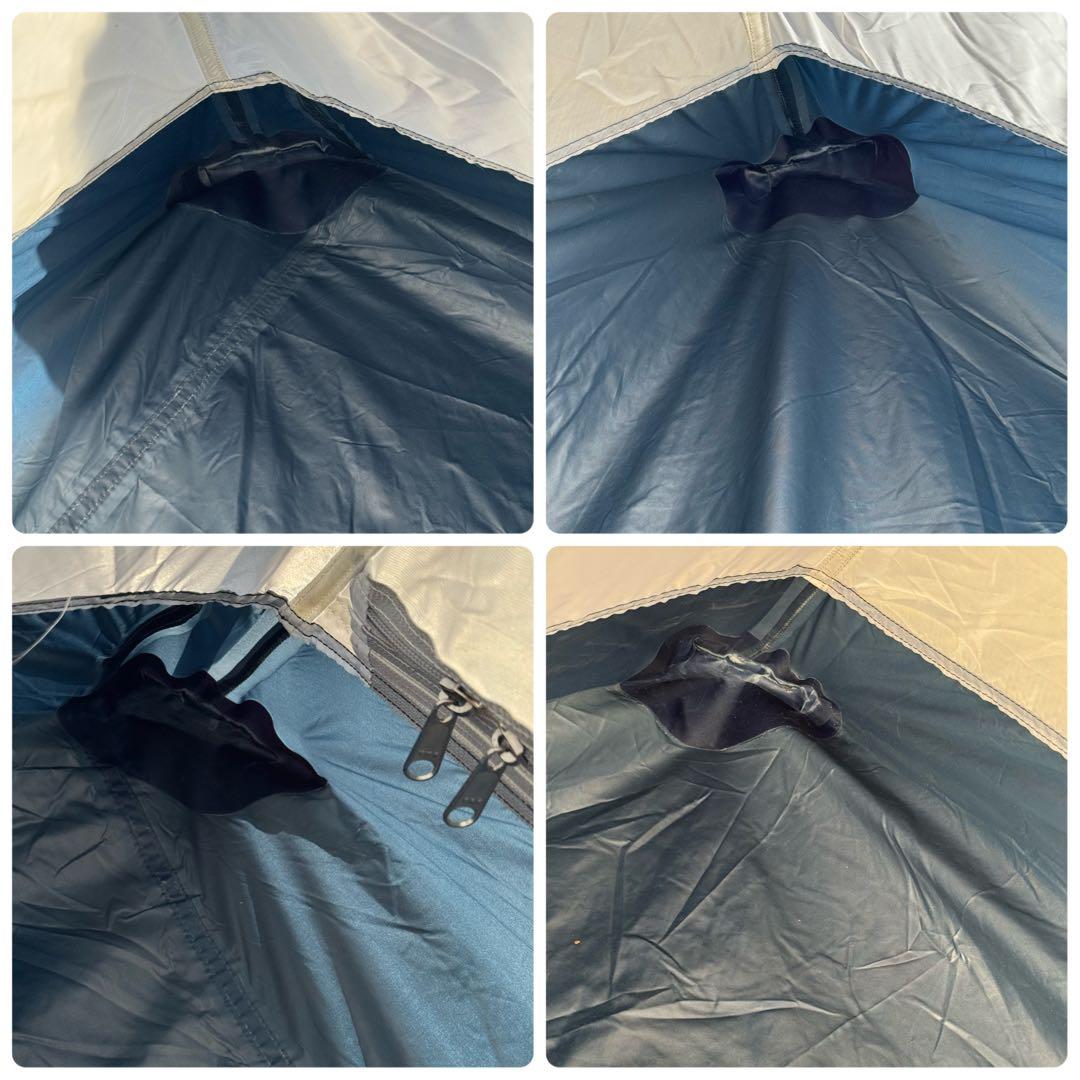 美品モンベル　クロノスドーム2 ブルー山岳テント軽量コンパクト