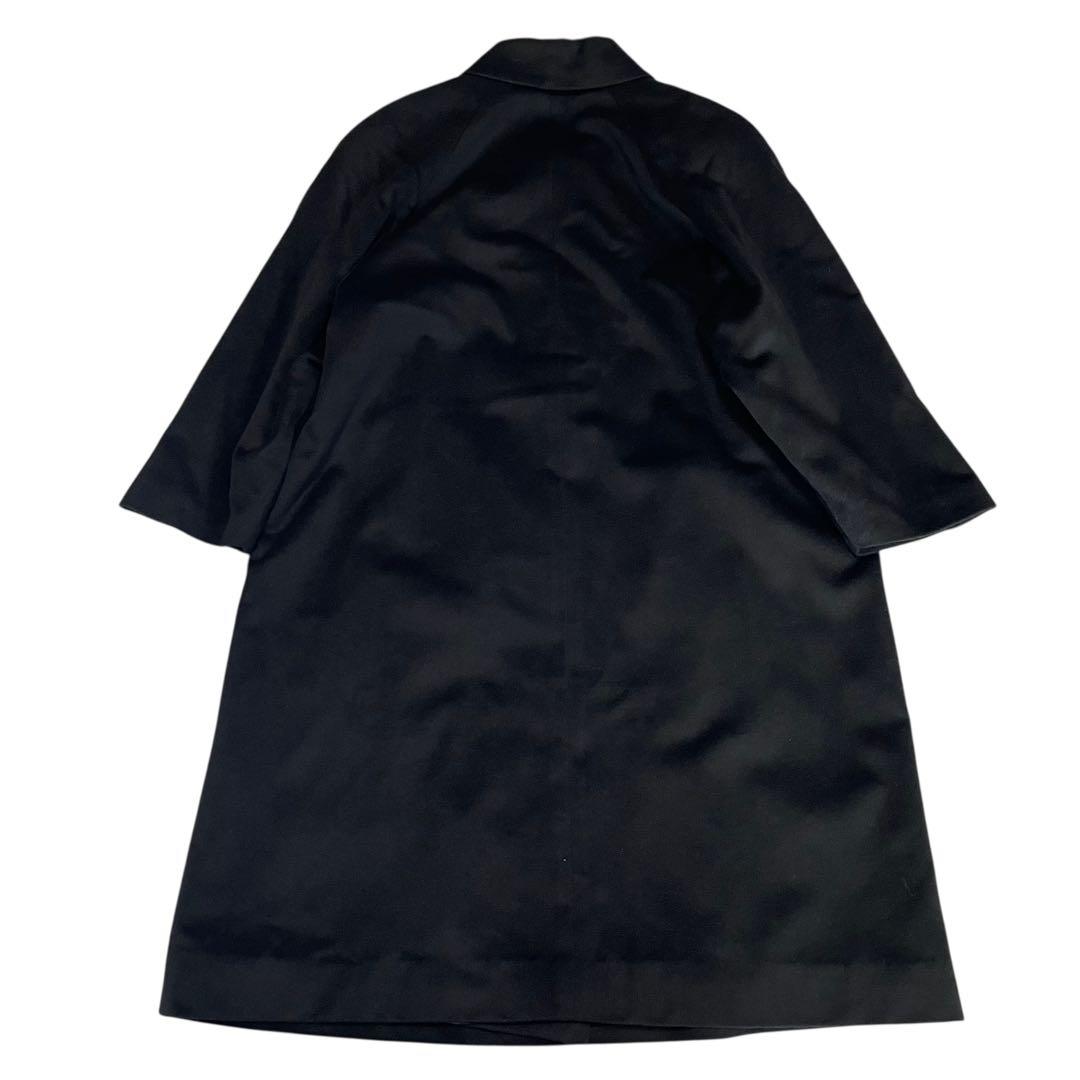 カシミヤ100%×美品【Joydool】マキシ丈ロングチェスターコート 黒 M