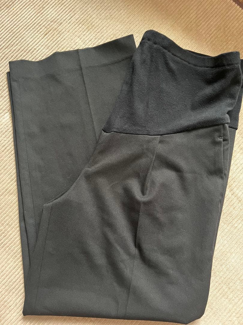 マタニティ anuke / Reha. / Tuck Wide Pants 38