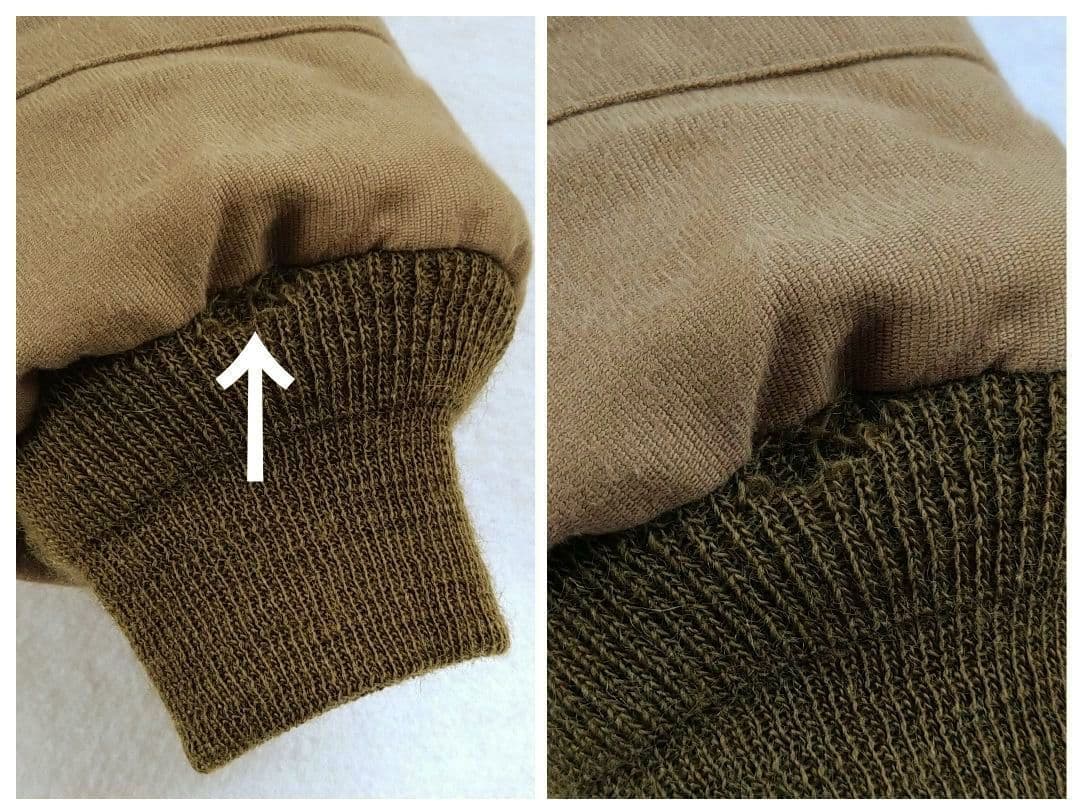 リアルマッコイズ N-1 N1 デッキジャケット カーキ サイズ38