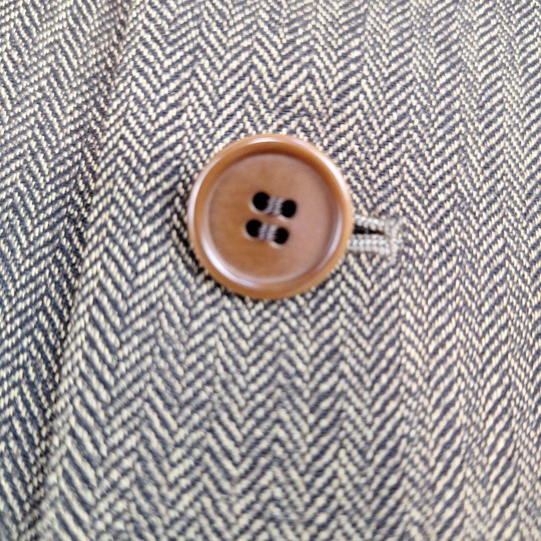 ポールスミス　ヴィンテージスーツセットアップ　ヘリンボーン　ブラウン　M