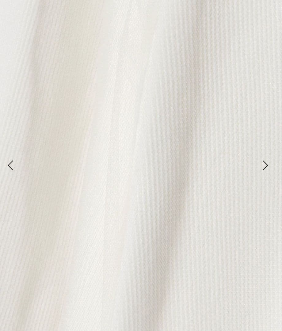 値下げ交渉可能　ミュベール　2025AW シアーレイヤードトップス