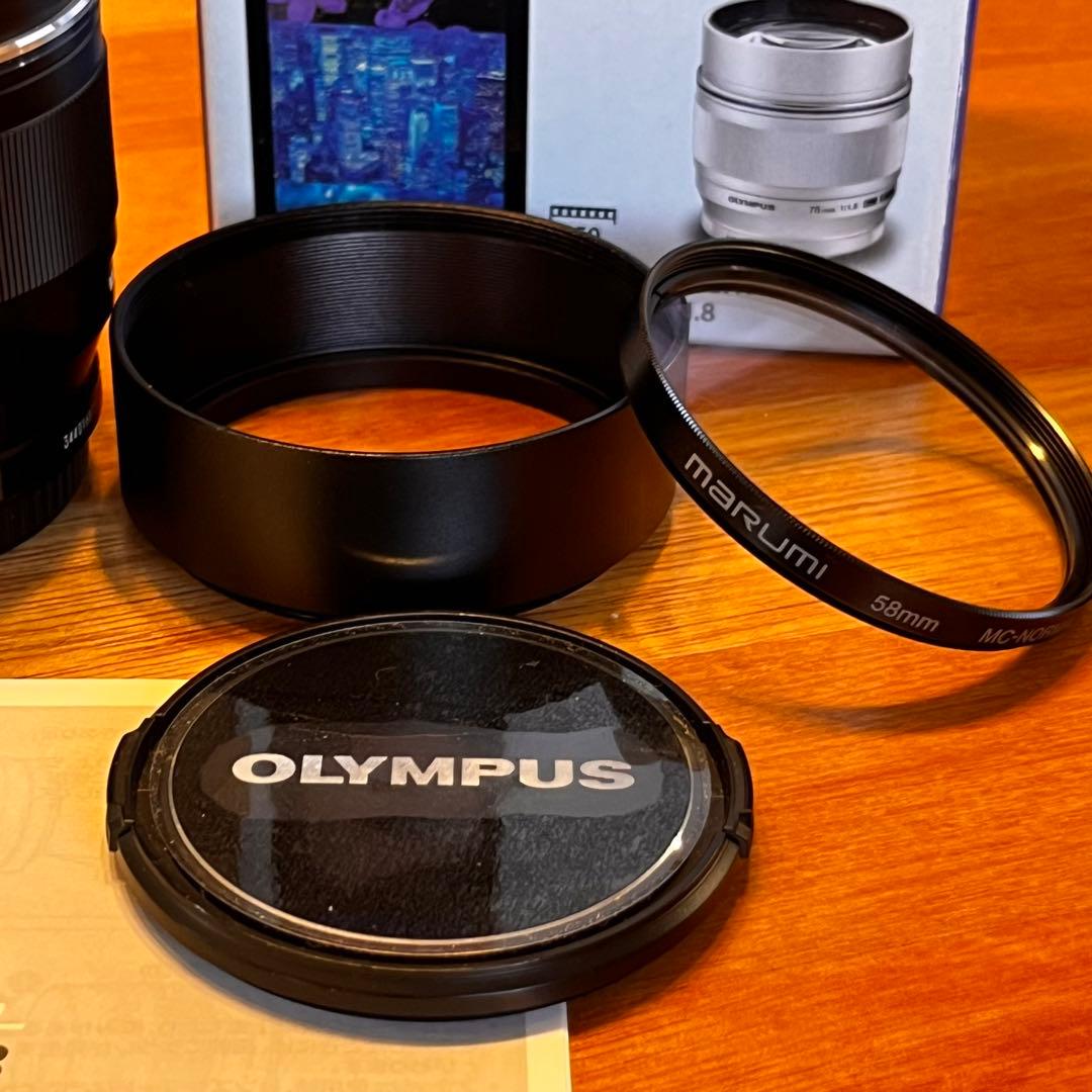 レンズ(単焦点) OLYMPUS M.ZUIKO DIGITAL 75mm F1.8 ED