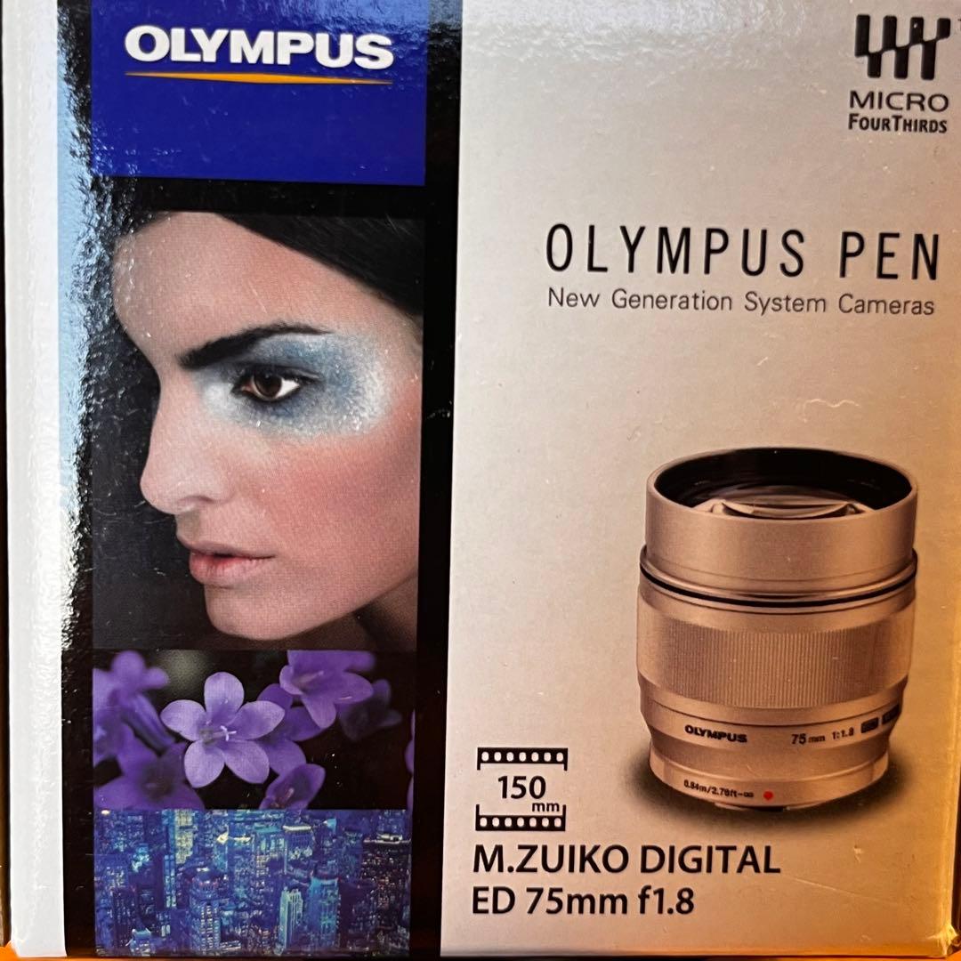 レンズ(単焦点) OLYMPUS M.ZUIKO DIGITAL 75mm F1.8 ED