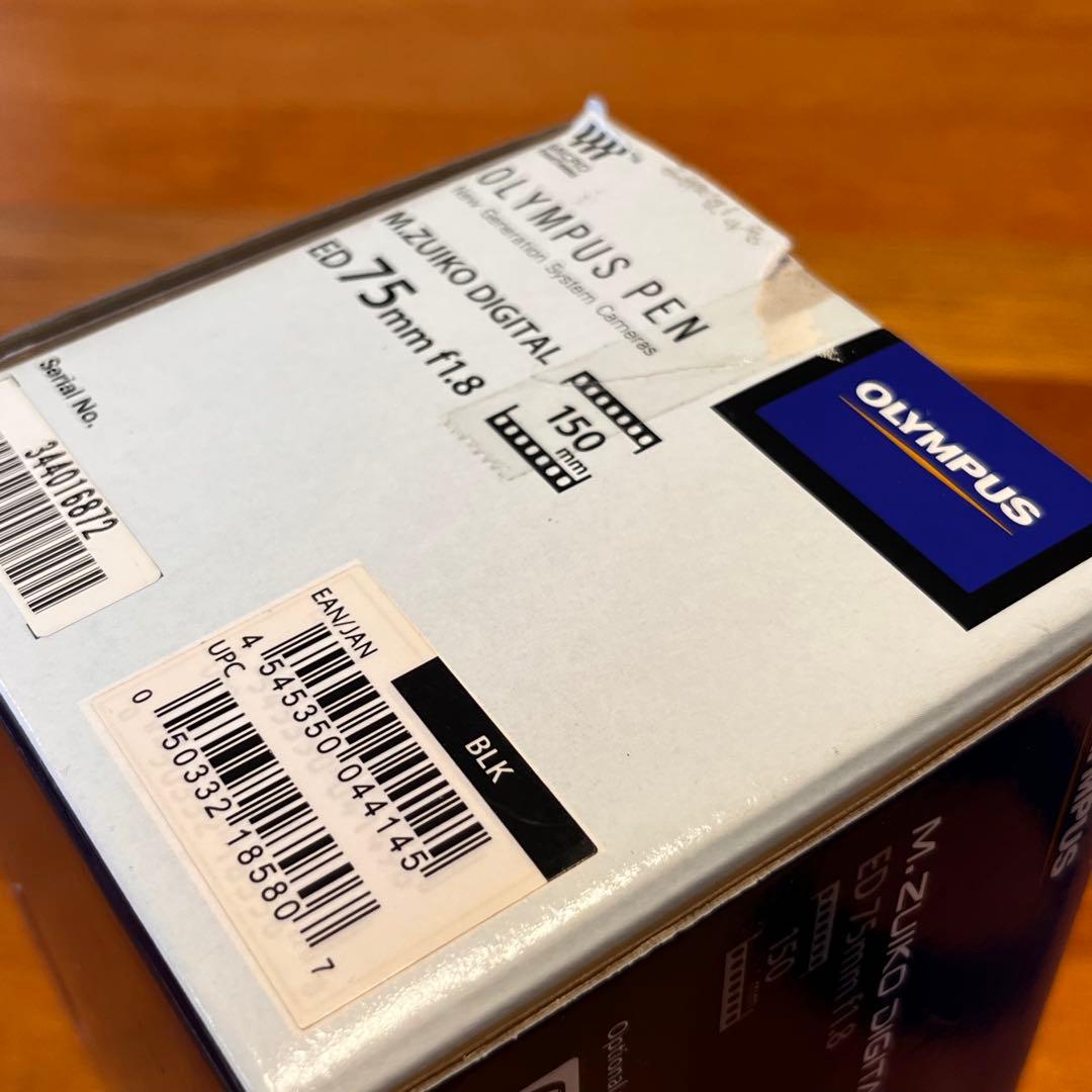 レンズ(単焦点) OLYMPUS M.ZUIKO DIGITAL 75mm F1.8 ED