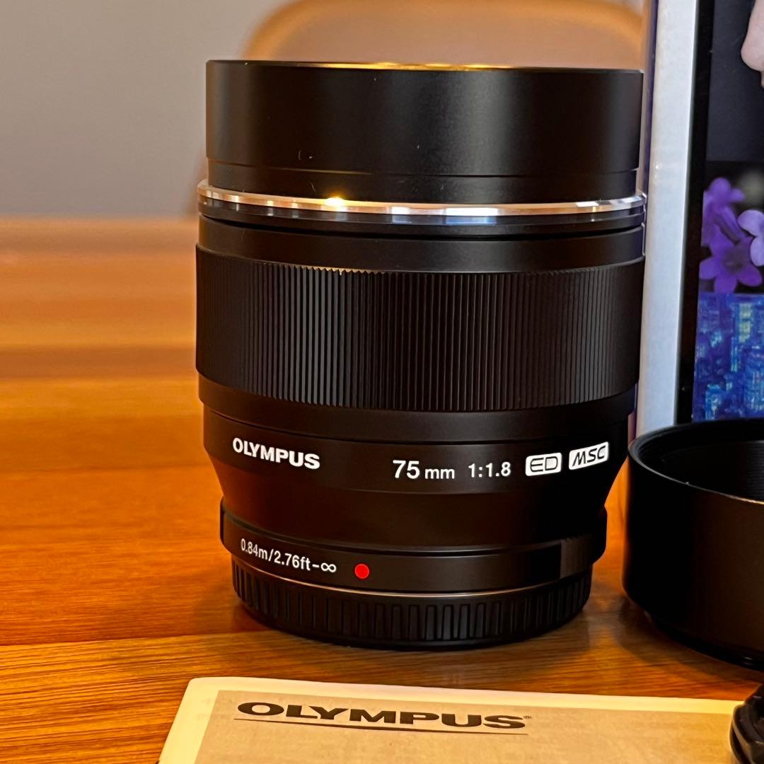 レンズ(単焦点) OLYMPUS M.ZUIKO DIGITAL 75mm F1.8 ED