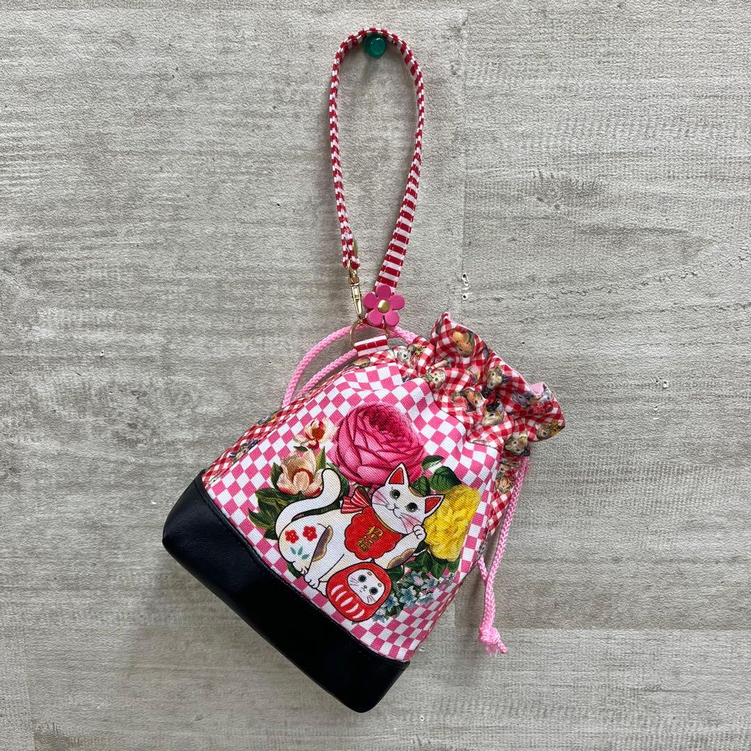 ジョリーフルール　マイリトルテイラー　2025年軒先　ぶら下げ巾着ポーチ⑥