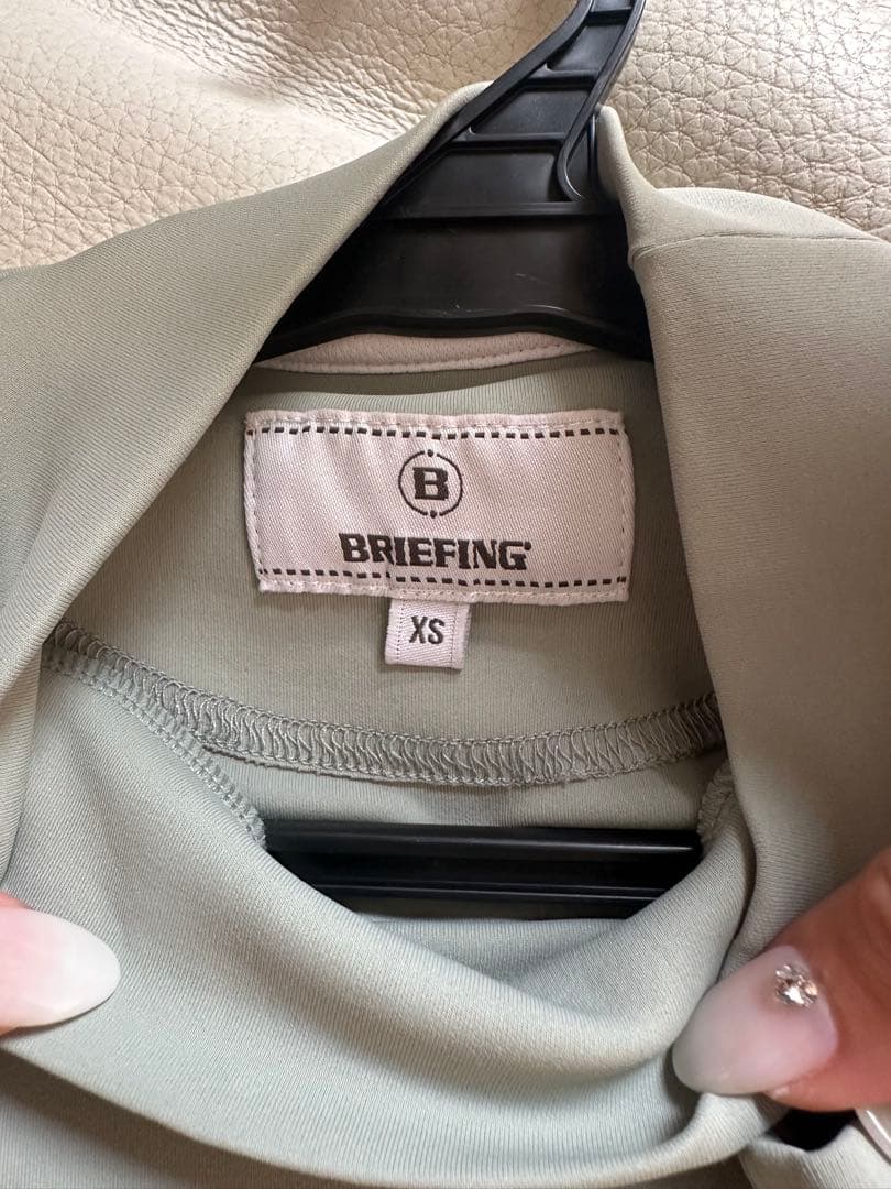 BRIEFING ミントグリーン 半袖ワンピース