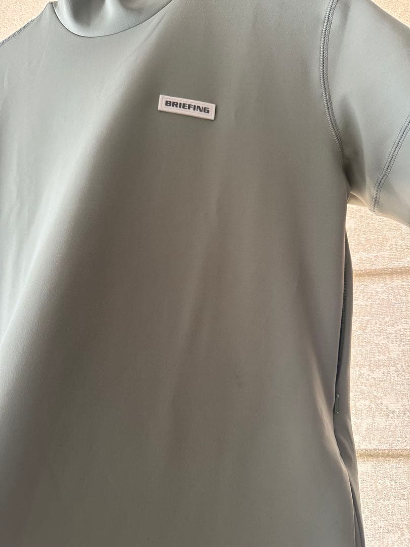 BRIEFING ミントグリーン 半袖ワンピース