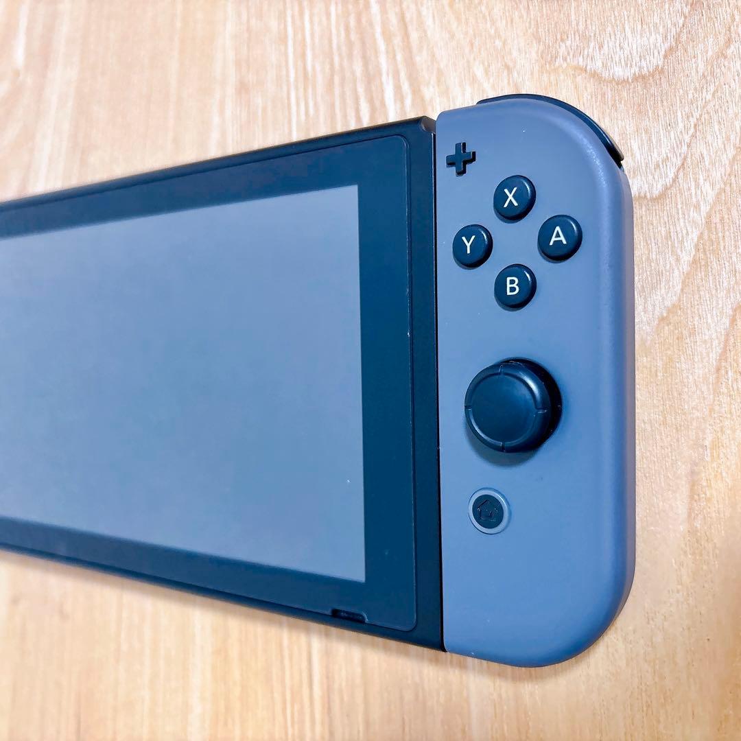 【美品】 バッテリー強化型 Nintendo Switch 本体 グレー