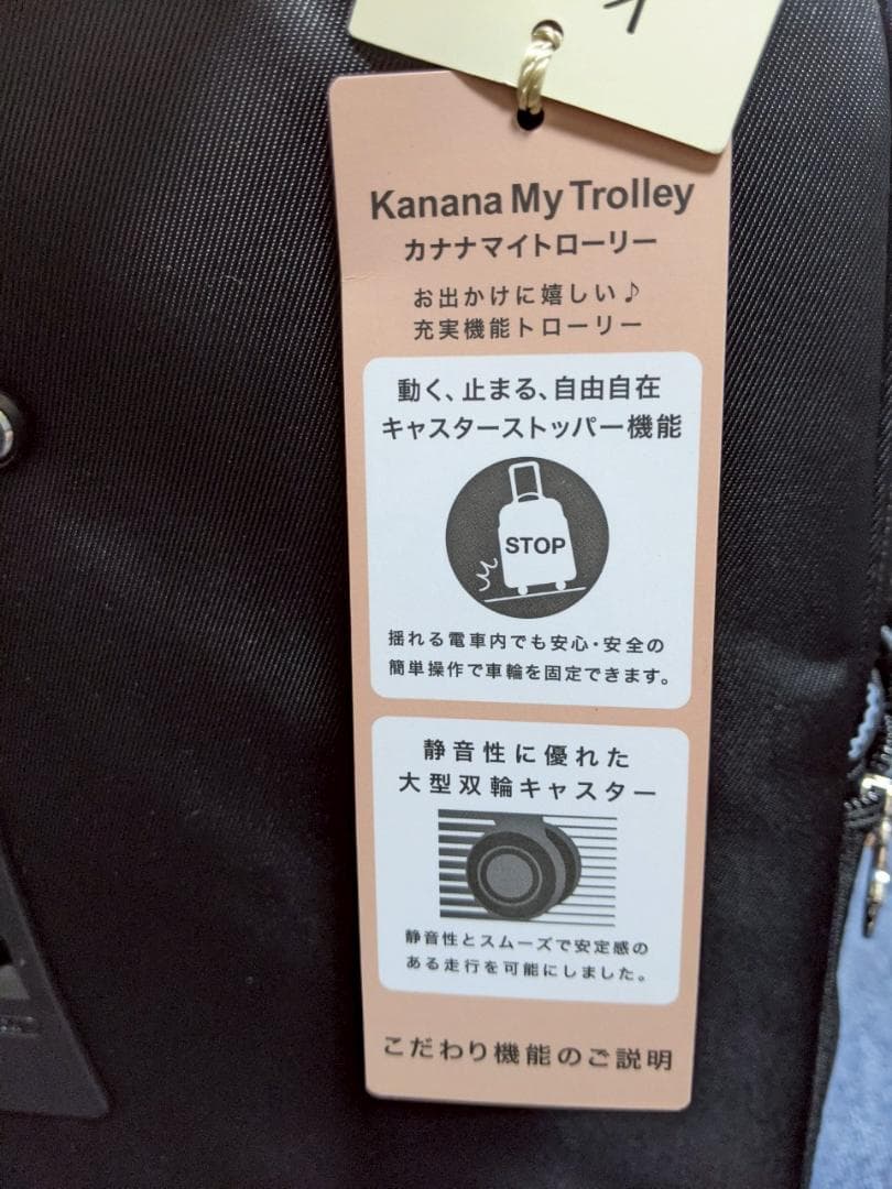 【新品未使用】カナナプロジェクト マイトローリー 24L ブラック 静音