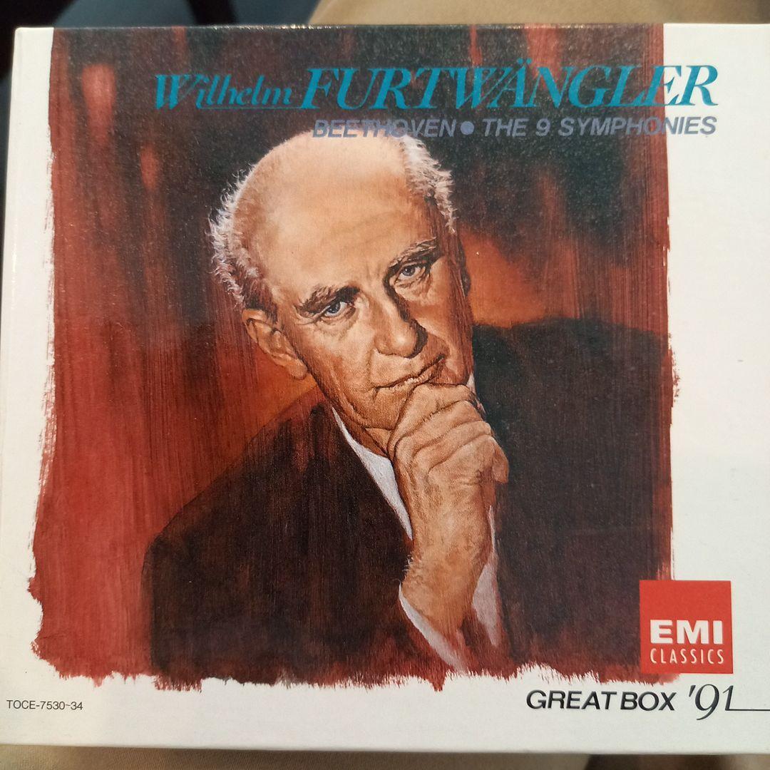 高音質盤❗フルトヴェングラー　ベートーヴェン　交響曲全集　宇野功芳