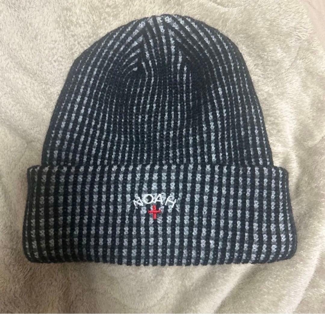 NOAH ビーニー tri-colar beanie black