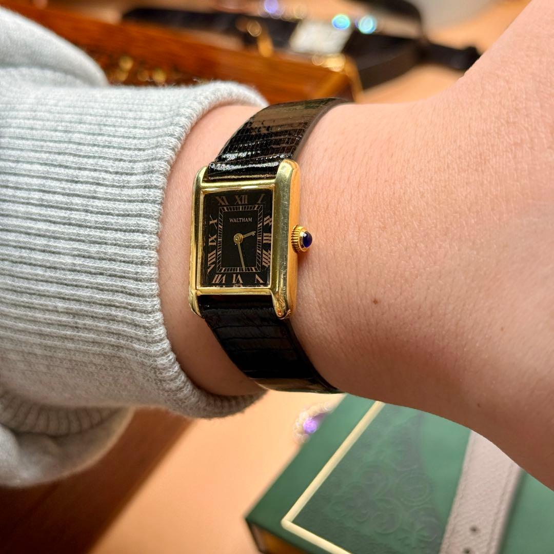 時計 VINTAGE WALTHAM TANK 1980's