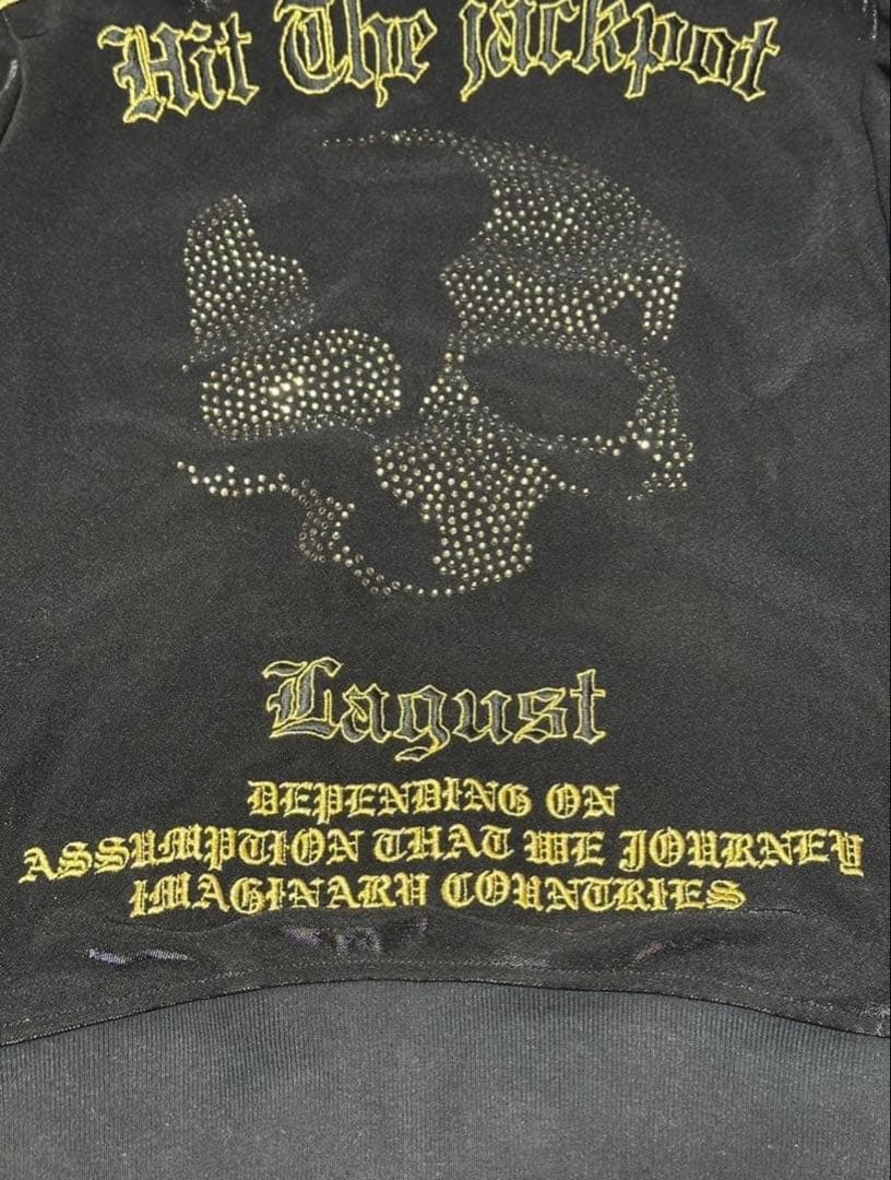 ラガス LAGUST ジャージ 黒×金