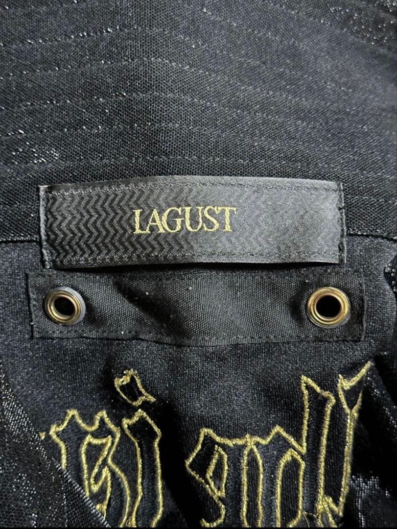 ラガス LAGUST ジャージ 黒×金
