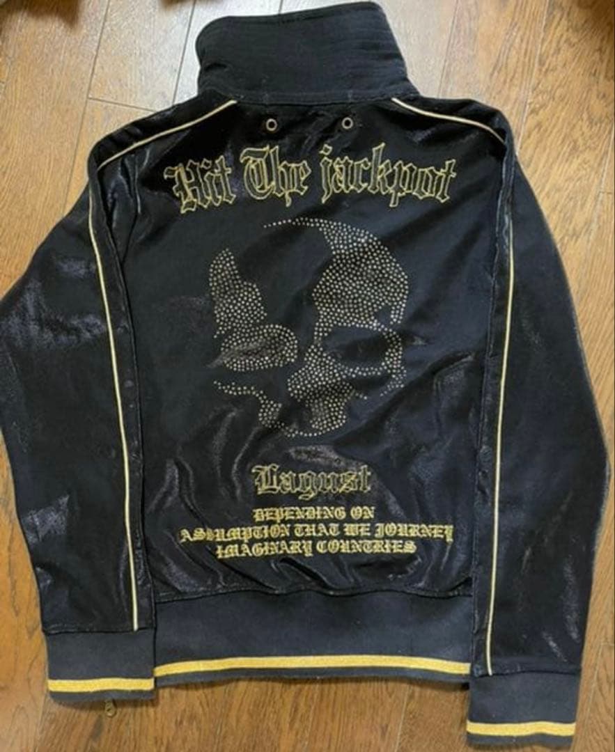 ラガス LAGUST ジャージ 黒×金