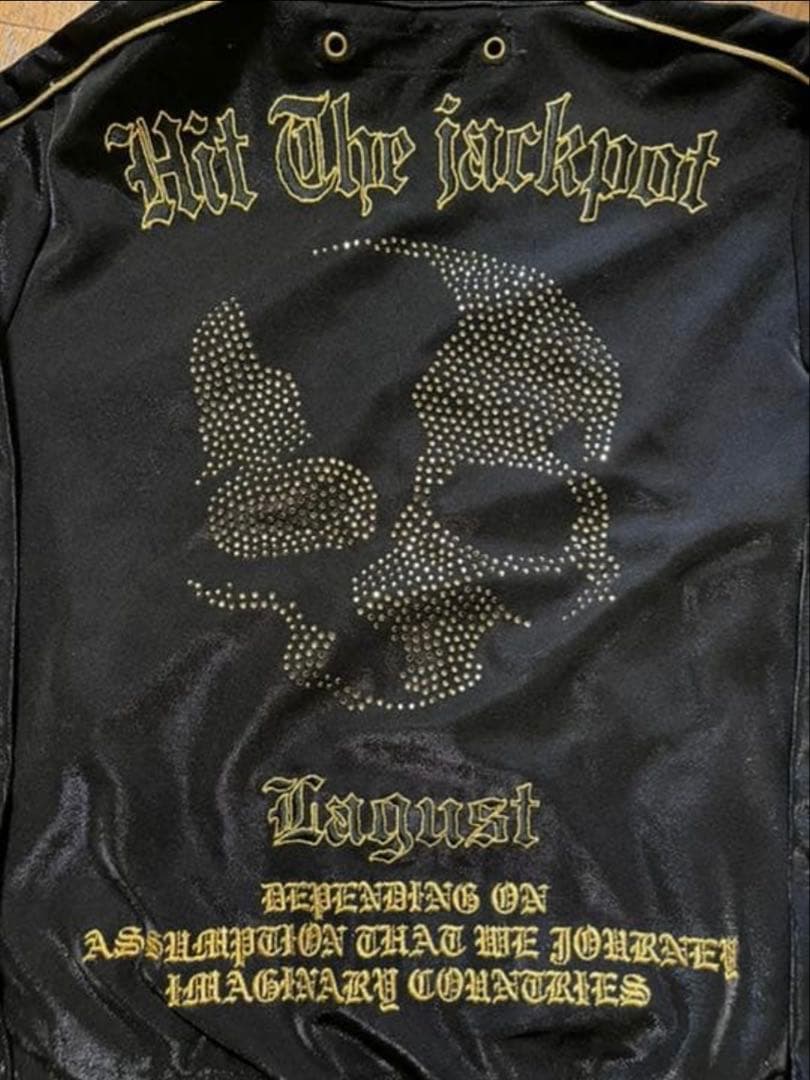 ラガス LAGUST ジャージ 黒×金