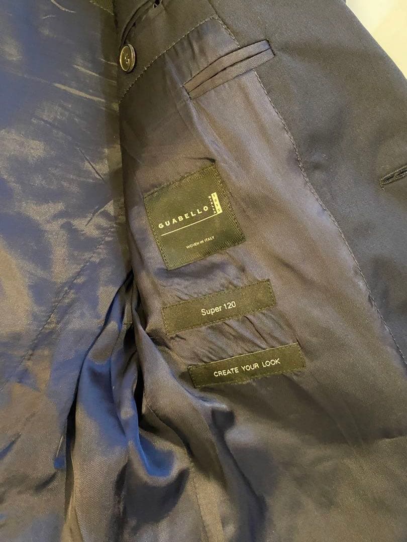 48時間限定SALE★美品 BOSS メンズブラックネイビー スーツ 表参道