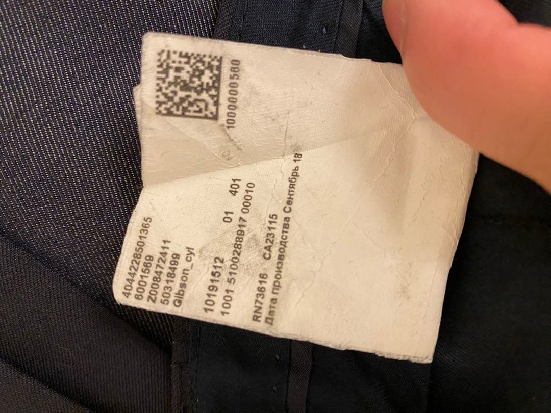 48時間限定SALE★美品 BOSS メンズブラックネイビー スーツ 表参道