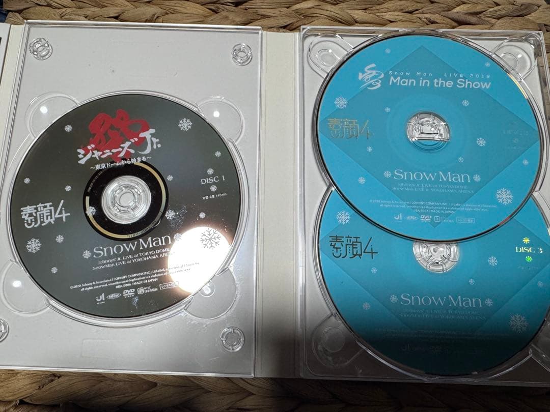 素顔4  Man盤　DVD3枚組