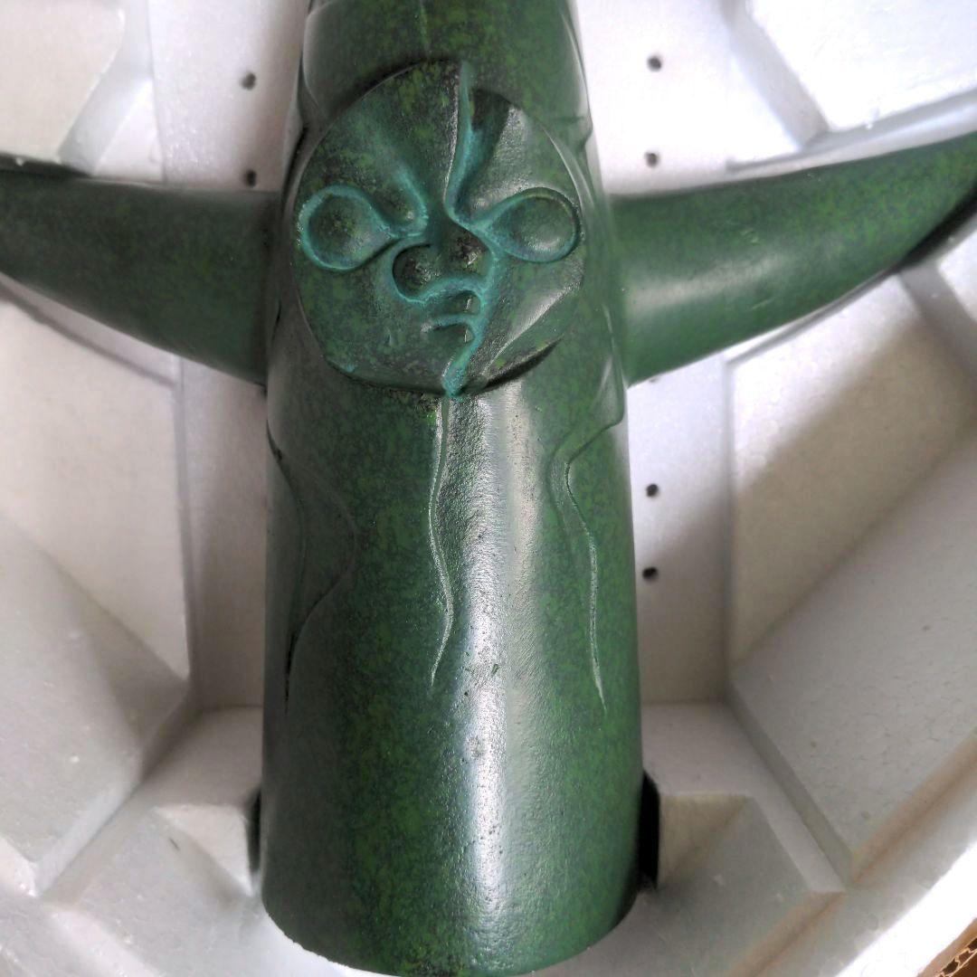 匿名配送★【超希少！未使用・非売品】岡本太郎　太陽の塔　ブロンズ像・オブジェ