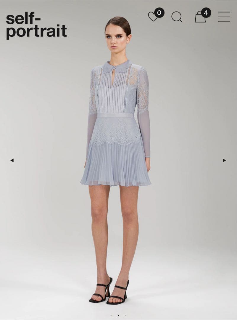 SelfPortrait セルフポートレート レースワンピース　ドレス