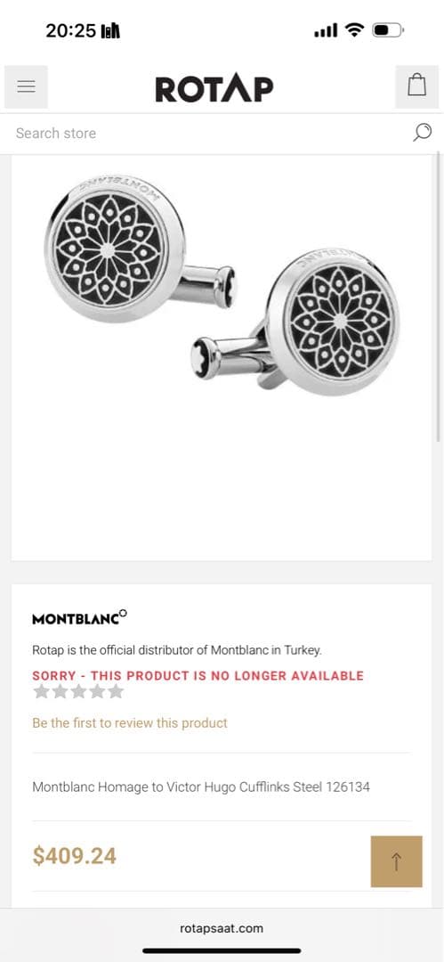 MONTBLANC モンブラン カフス