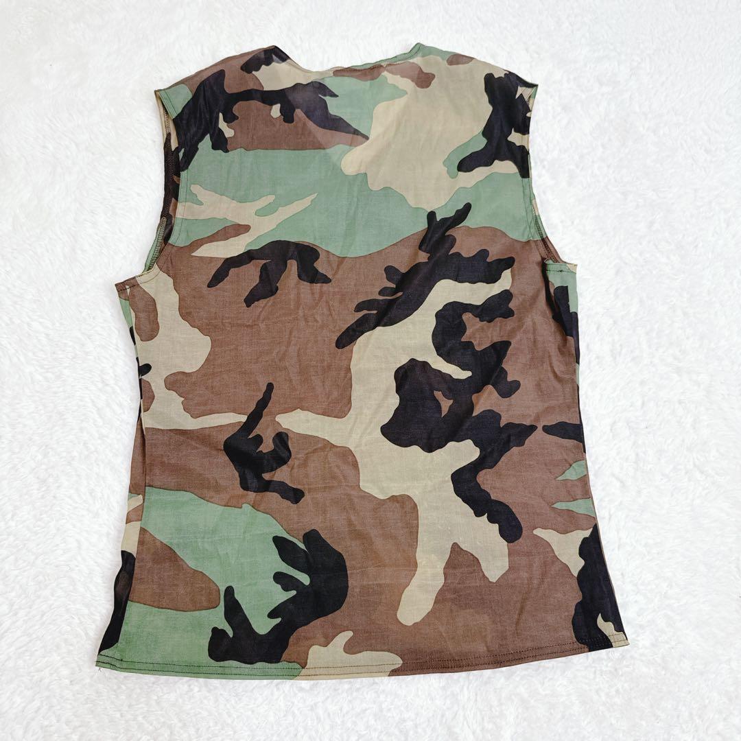 希少✨【Christian Dior】ディオール 迷彩 カモフラ タンクトップ