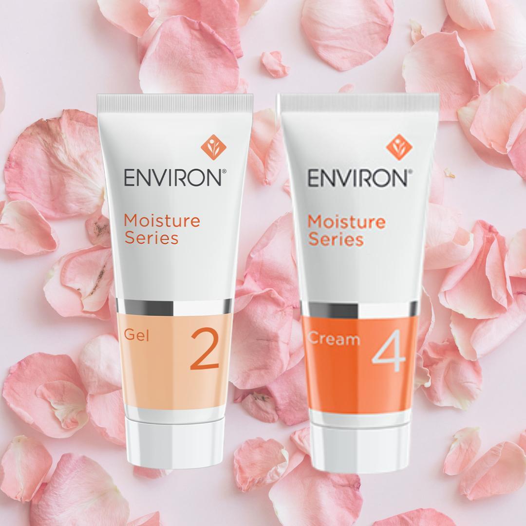 エンビロン ENVIRON モイスチャージェル2 &クリーム4