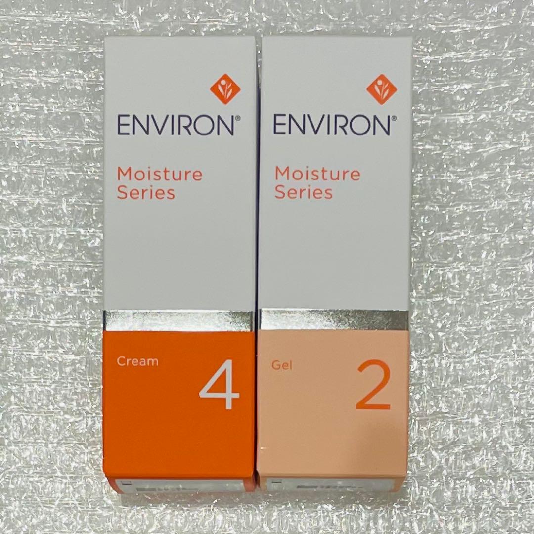 エンビロン ENVIRON モイスチャージェル2 &クリーム4