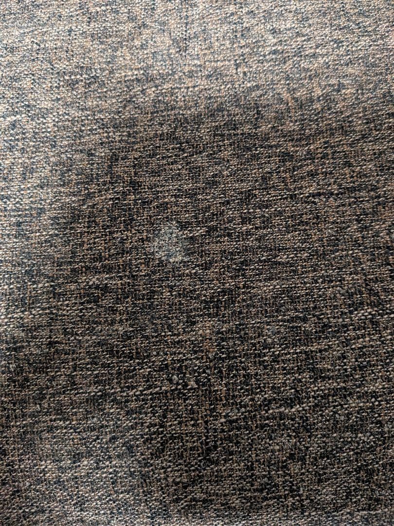 ブラウン 2人掛けソファ 引き出し収納付き