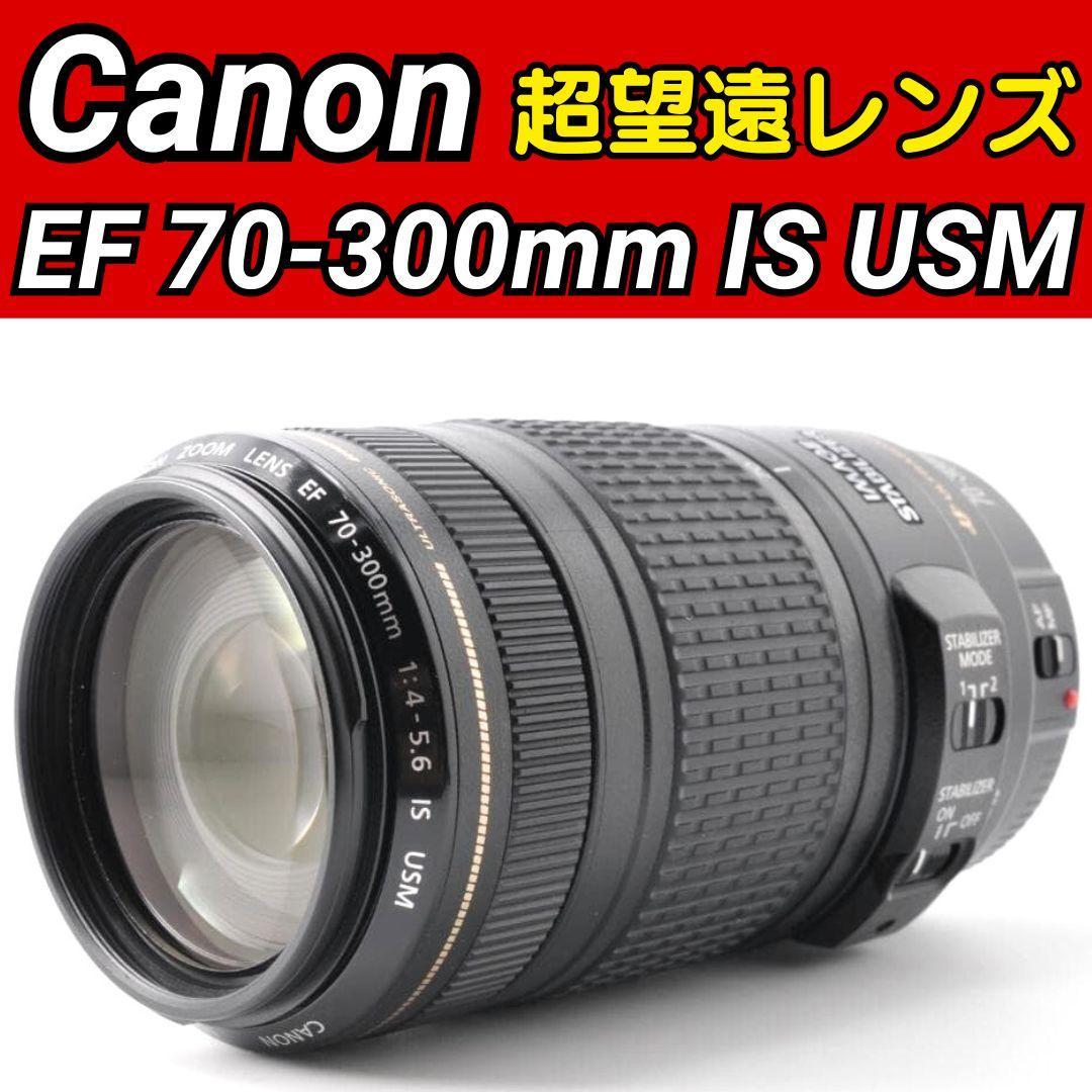 Canon EF 70-300mm F4-5.6 IS USM ✨ 超望遠レンズ