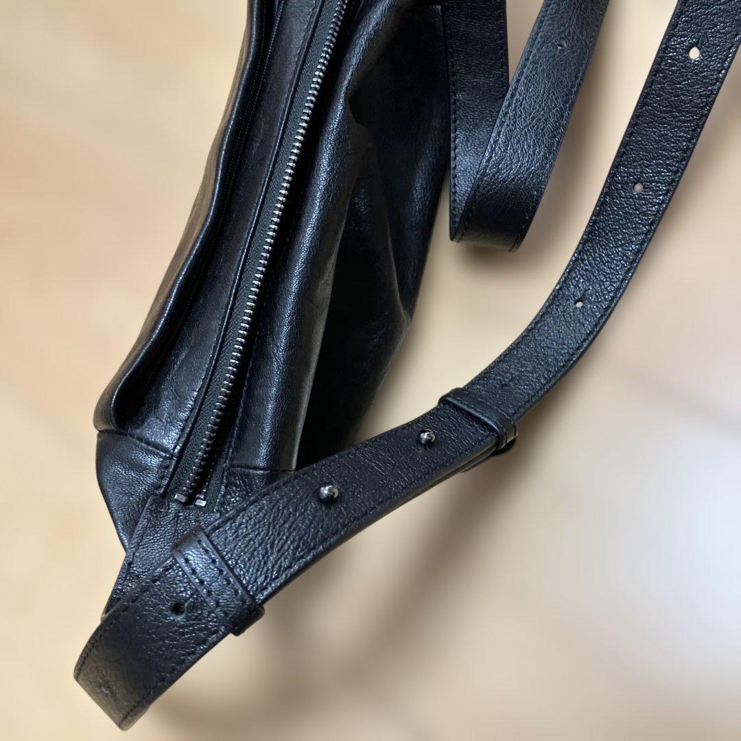 ear ショルダーバッグ バッグ 「本革/220g」ボックスショルダーバッグ