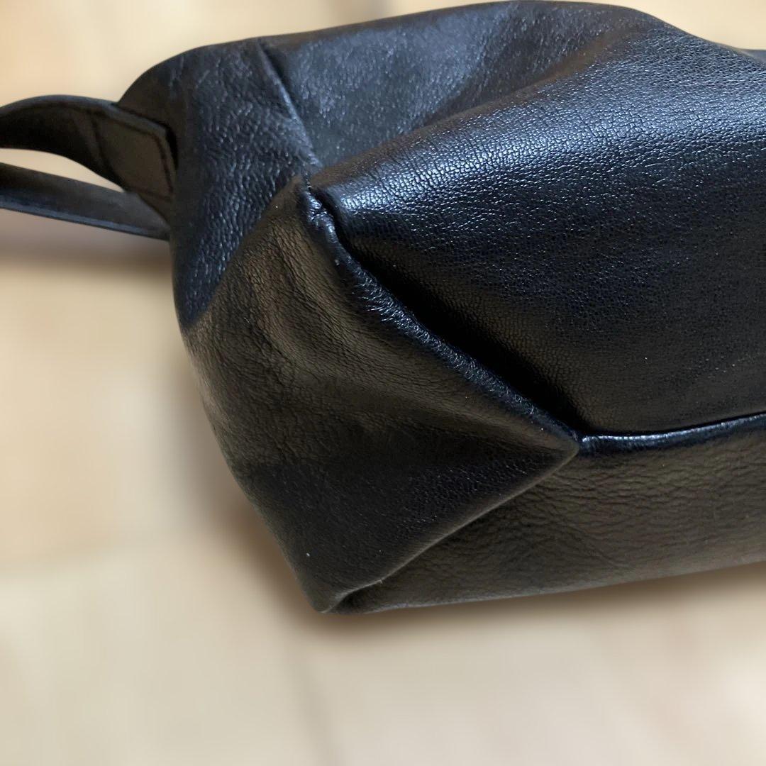 ear ショルダーバッグ バッグ 「本革/220g」ボックスショルダーバッグ