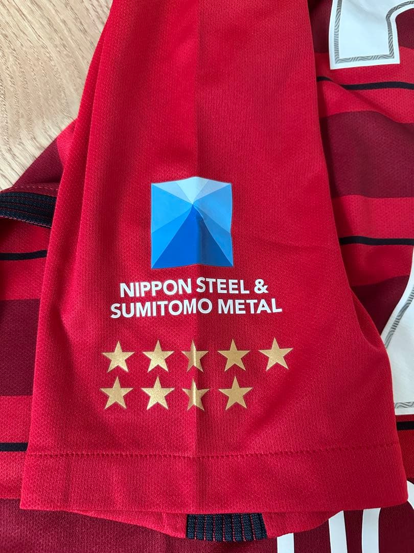 鹿島アントラーズ　 2018シーズンNIKEホームユニフォーム 内田篤人