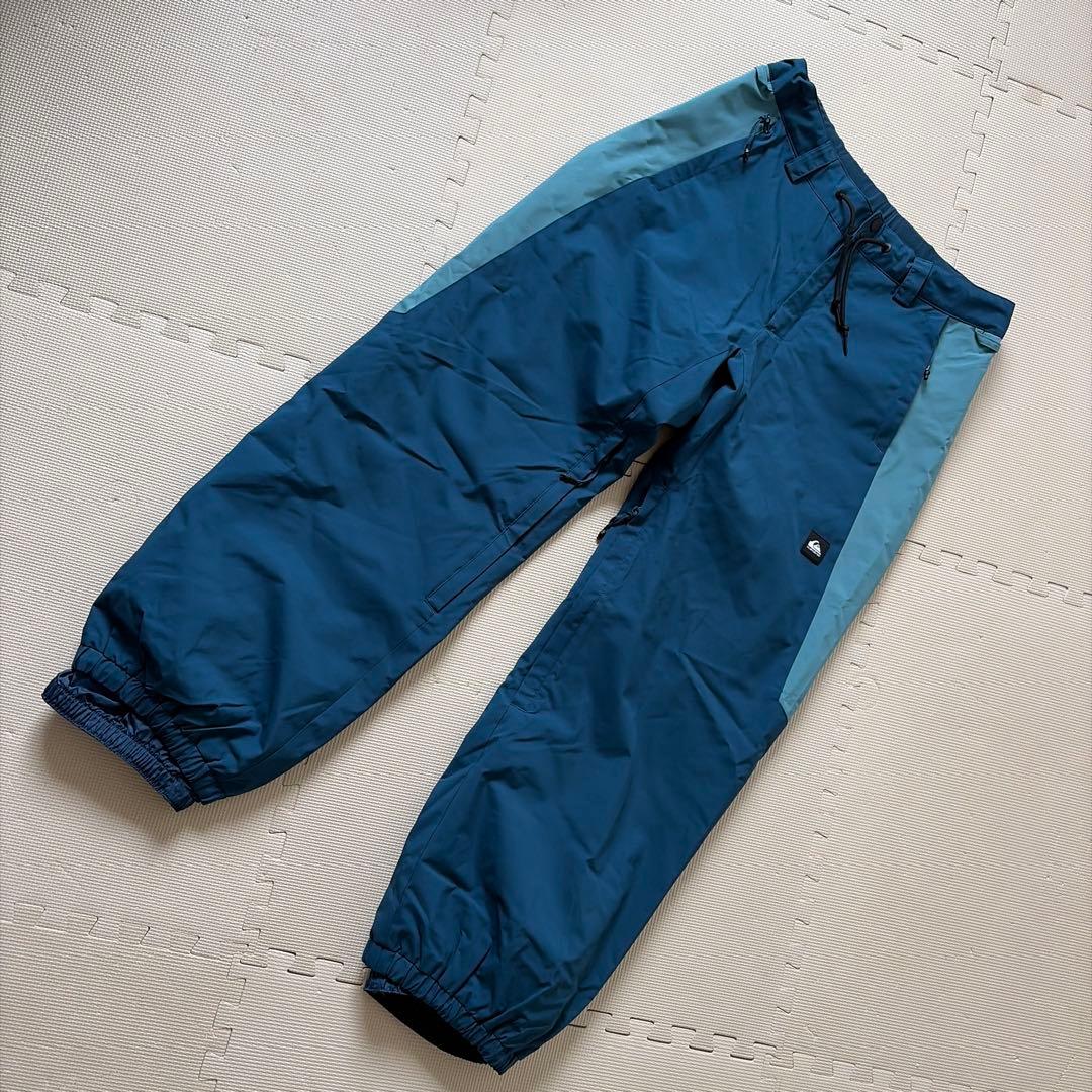 1回着用！QUIKSILVER メンズ スノボ パンツ Mサイズ