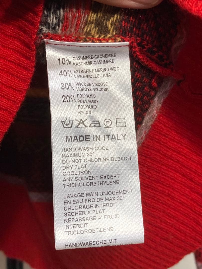 【希少XXL/カシミヤ混】PS Paul Smith カーディガン イタリア製