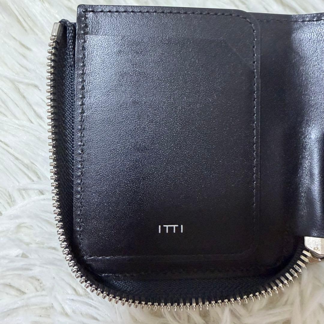 ITTI イッチ　CRISTY VERY COMPACT WLT レザー　黒